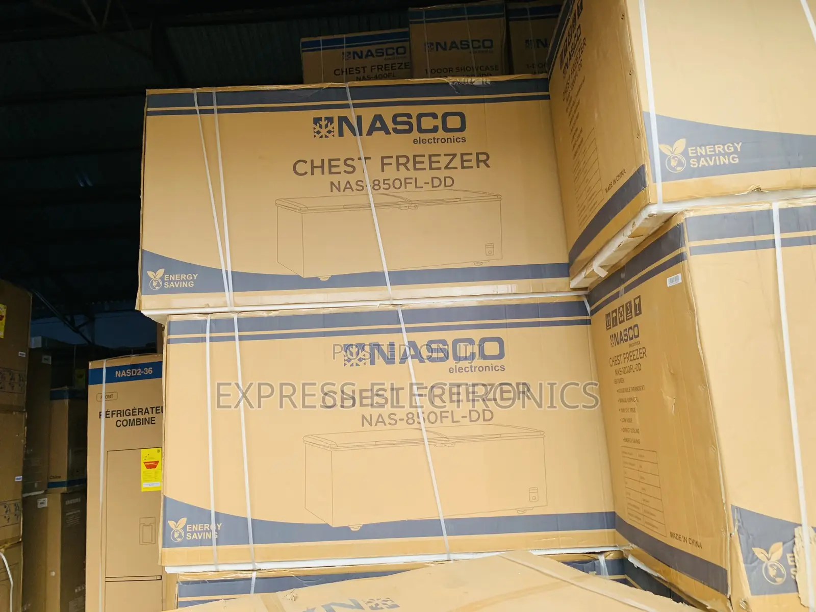 Available Nasco 600L 2-Star Double Door Lock Security, [NAS-850FL-DD]