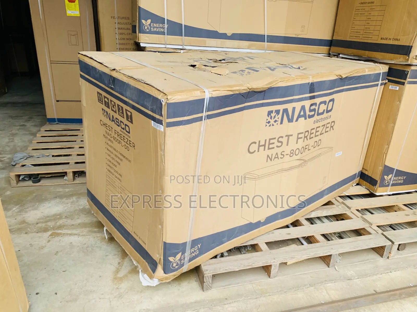 Limited Nasco 545L Double Door Chest Freezer NAS-800FL-DD-S