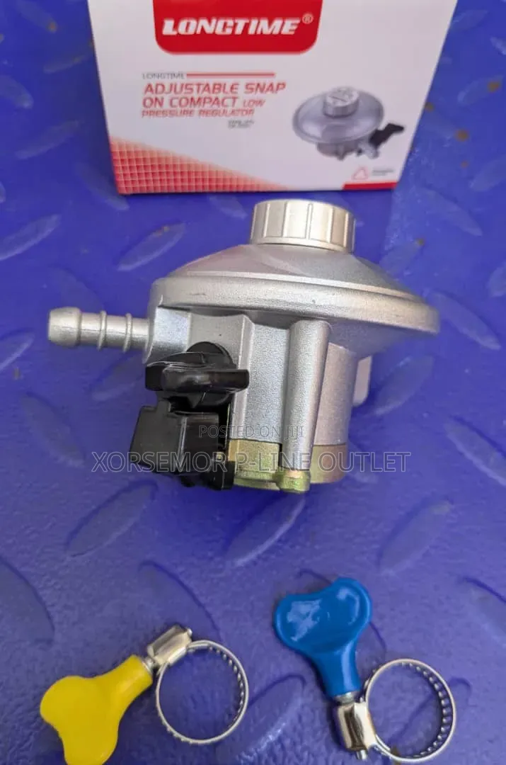 LPD Gas Cylinder Regulator With 2 Pipe Clips