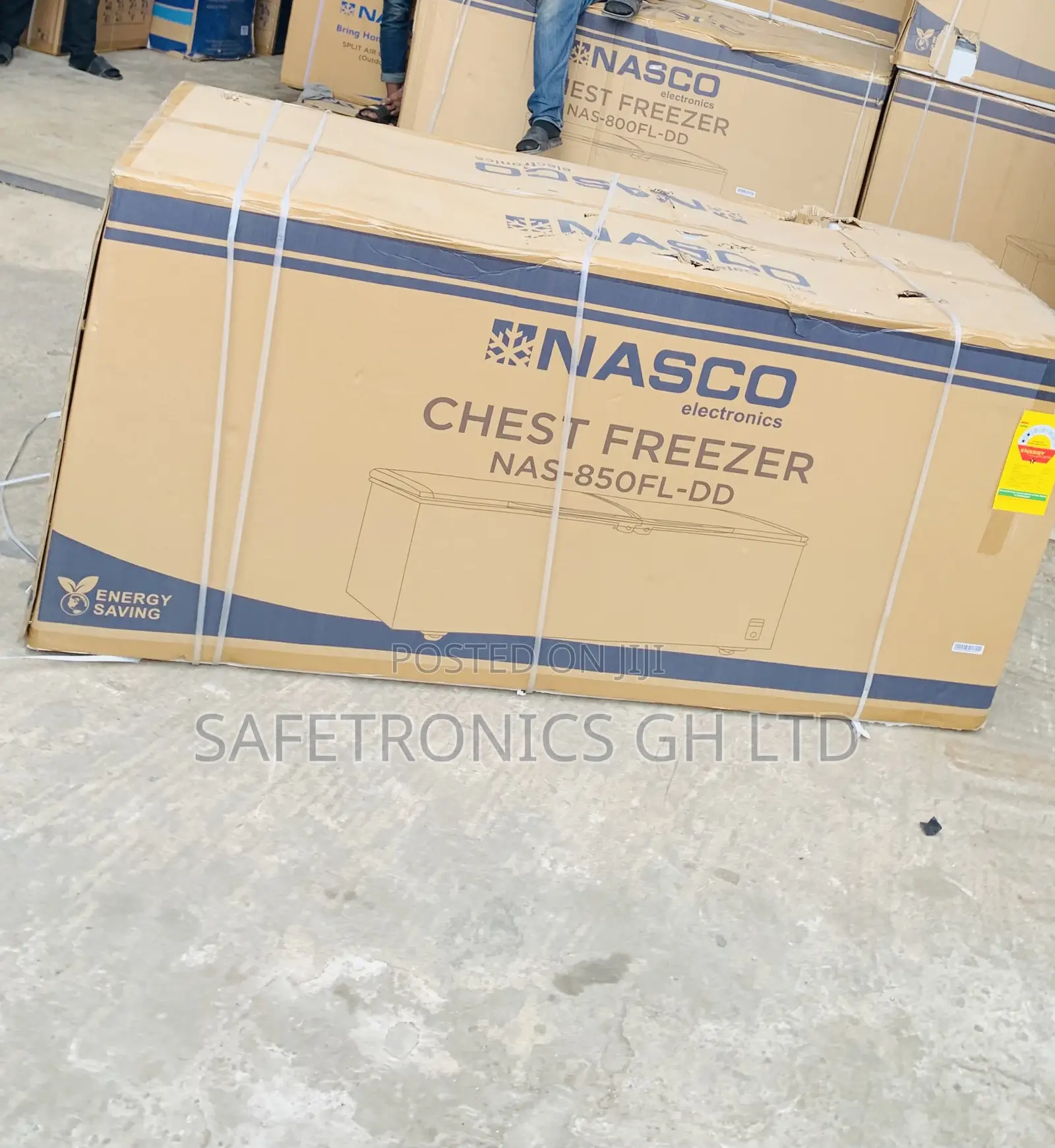 Exclusive Nasco 600 LTRS Chest Freezer-Nas-850fl-Dd