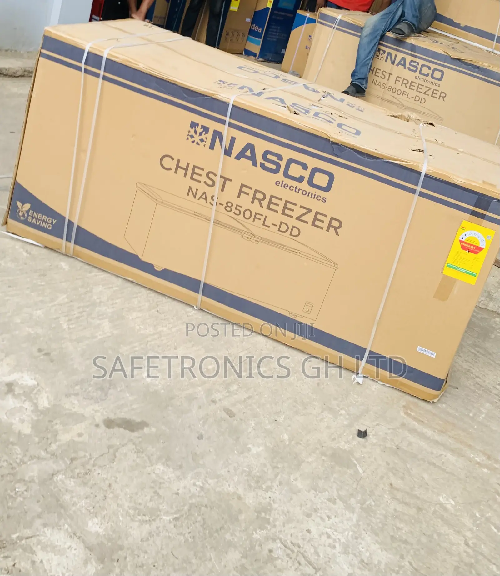 Perfect Sleek Nasco 600 LTRS Chest Freezer-Nas-850fl-Dd