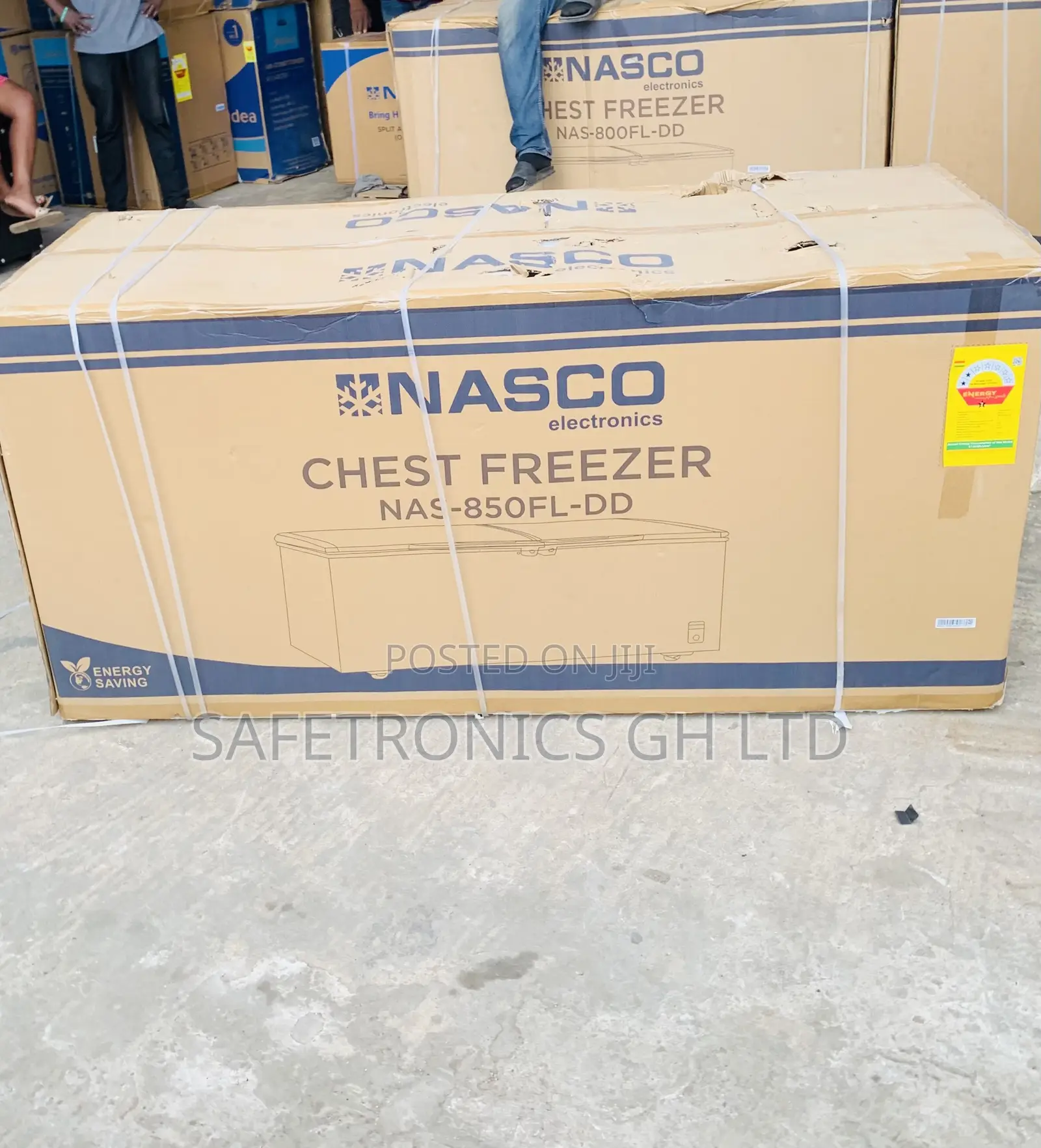 Perfect Sleek Nasco 600 LTRS Chest Freezer-Nas-850fl-Dd