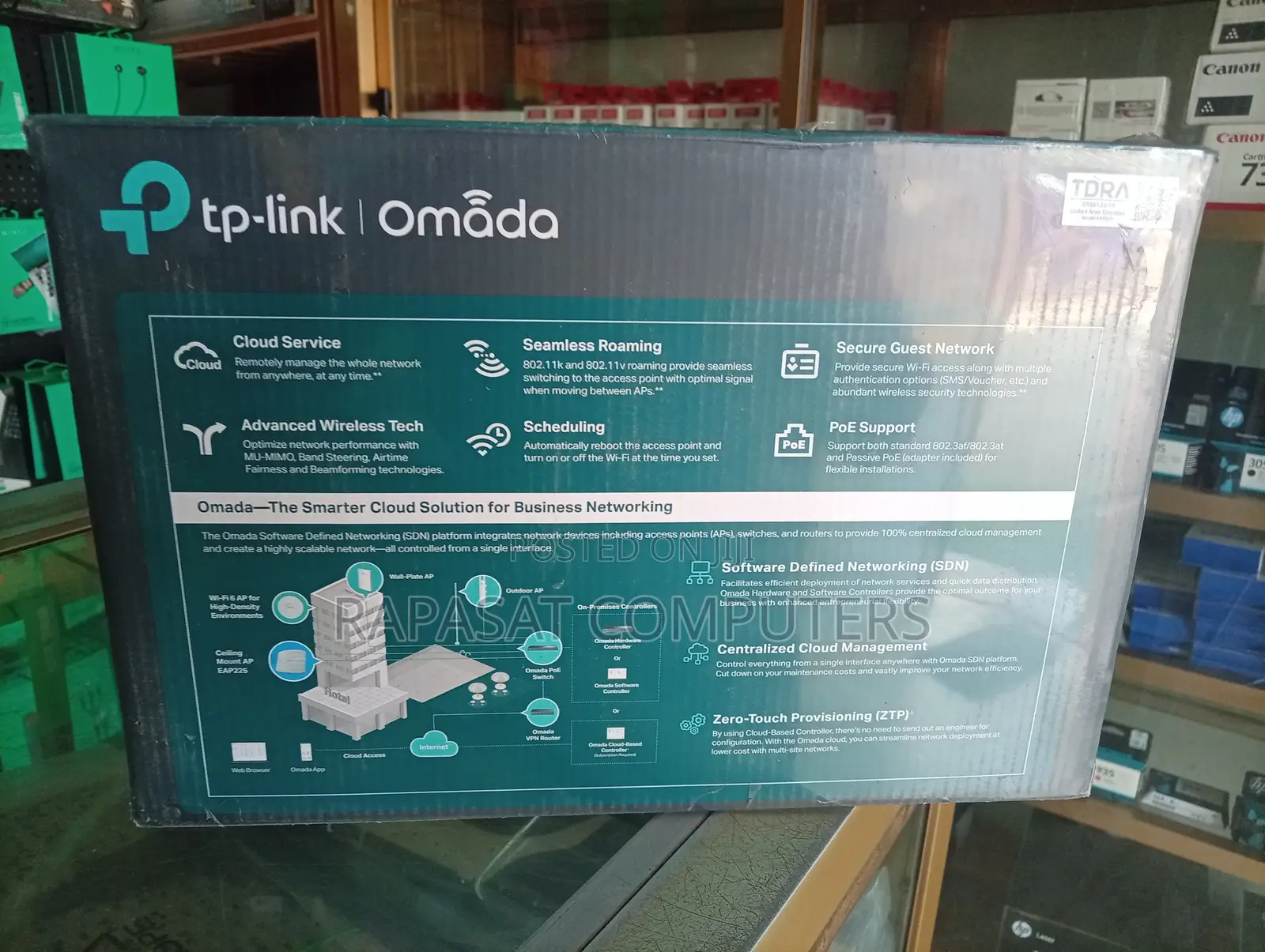 TP-Link Eap225 Ac1350 Wireless Gigabit Ceiling Mount Access Point