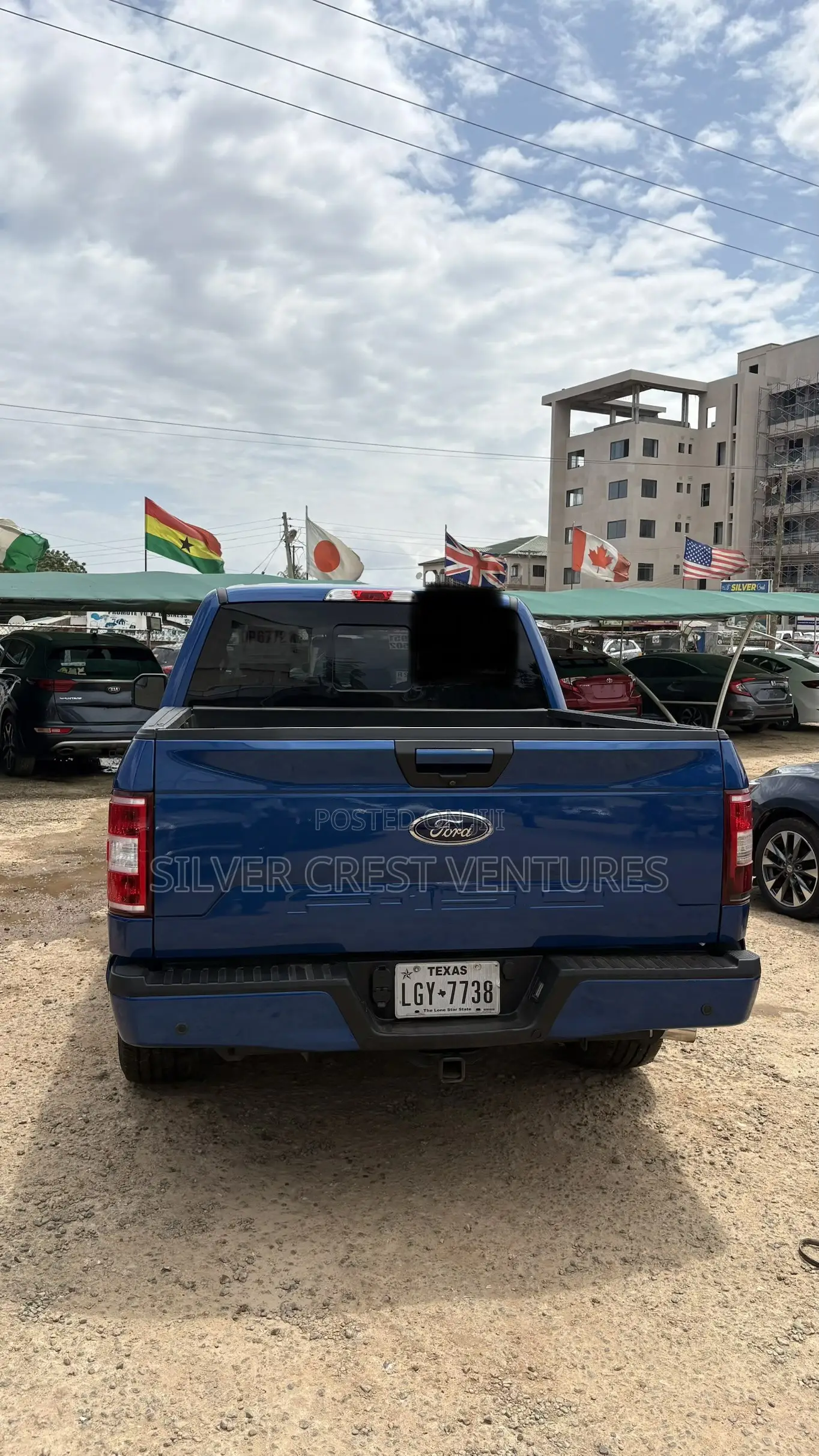 Ford F-150 XLT 4x2 Regular Cab Styleside 8 ft. box 141 in. WB 2018 Blue