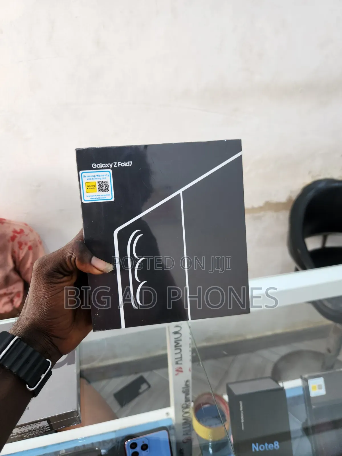 New Samsung Galaxy Z Fold7 256 GB Black