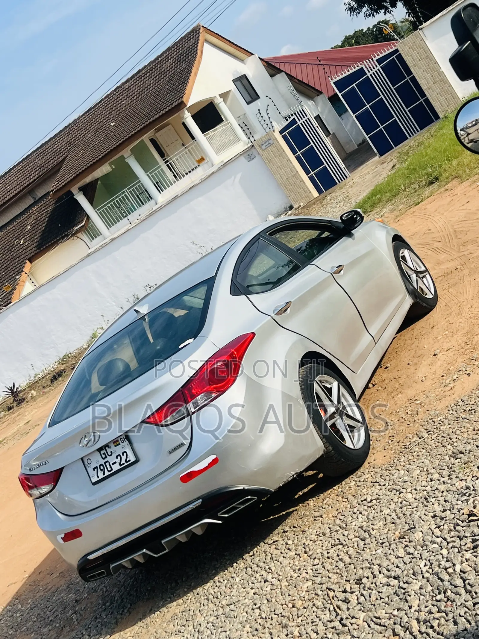 Hyundai Elantra 2012 Silver