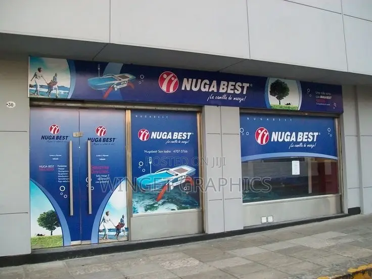 Billboard and Shop Design , Printing With Fixing