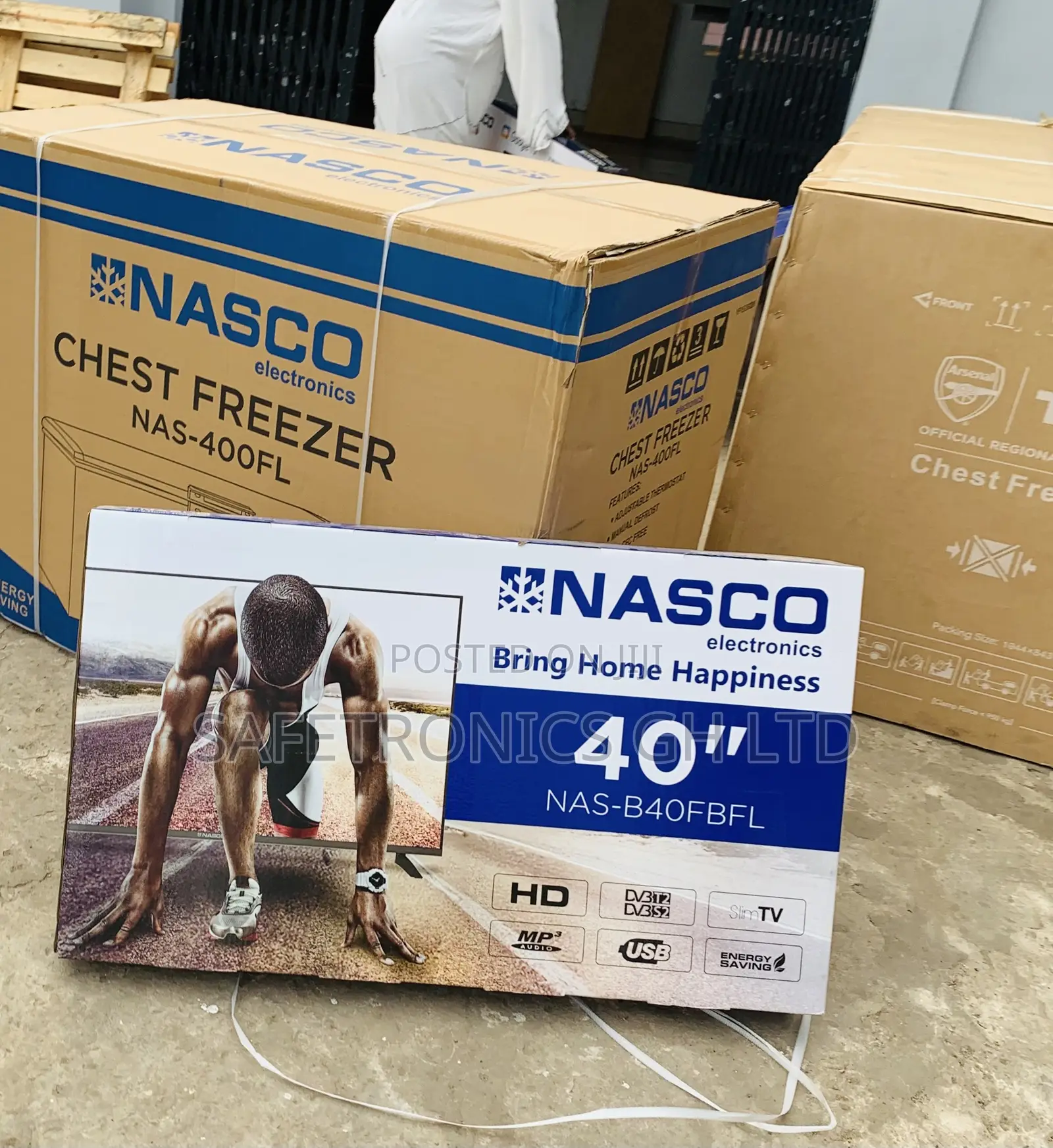 Genuine Sleek Nasco 40′′ Led Digital Satellite Television