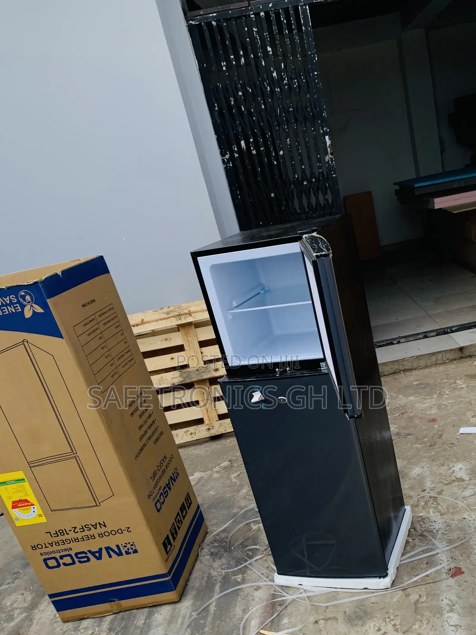 New Design Nasco 158l Fridge Top Mounted Freezer [Nasf2-18fl]