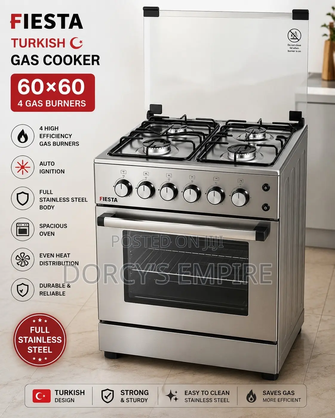 60*60 Turkish Cooker