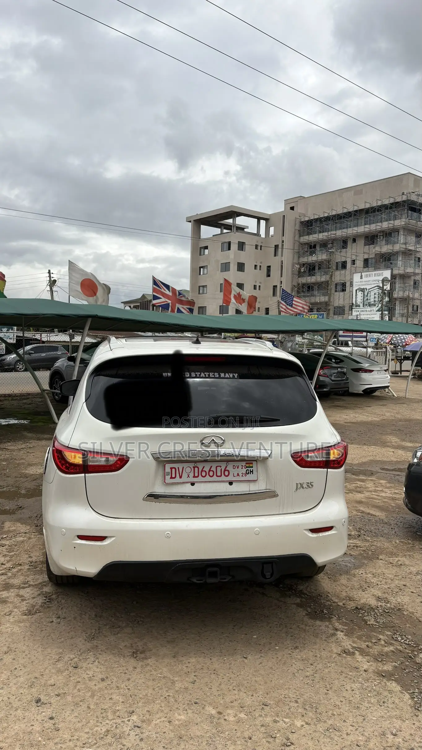 Infiniti JX 35 AWD 2013 White
