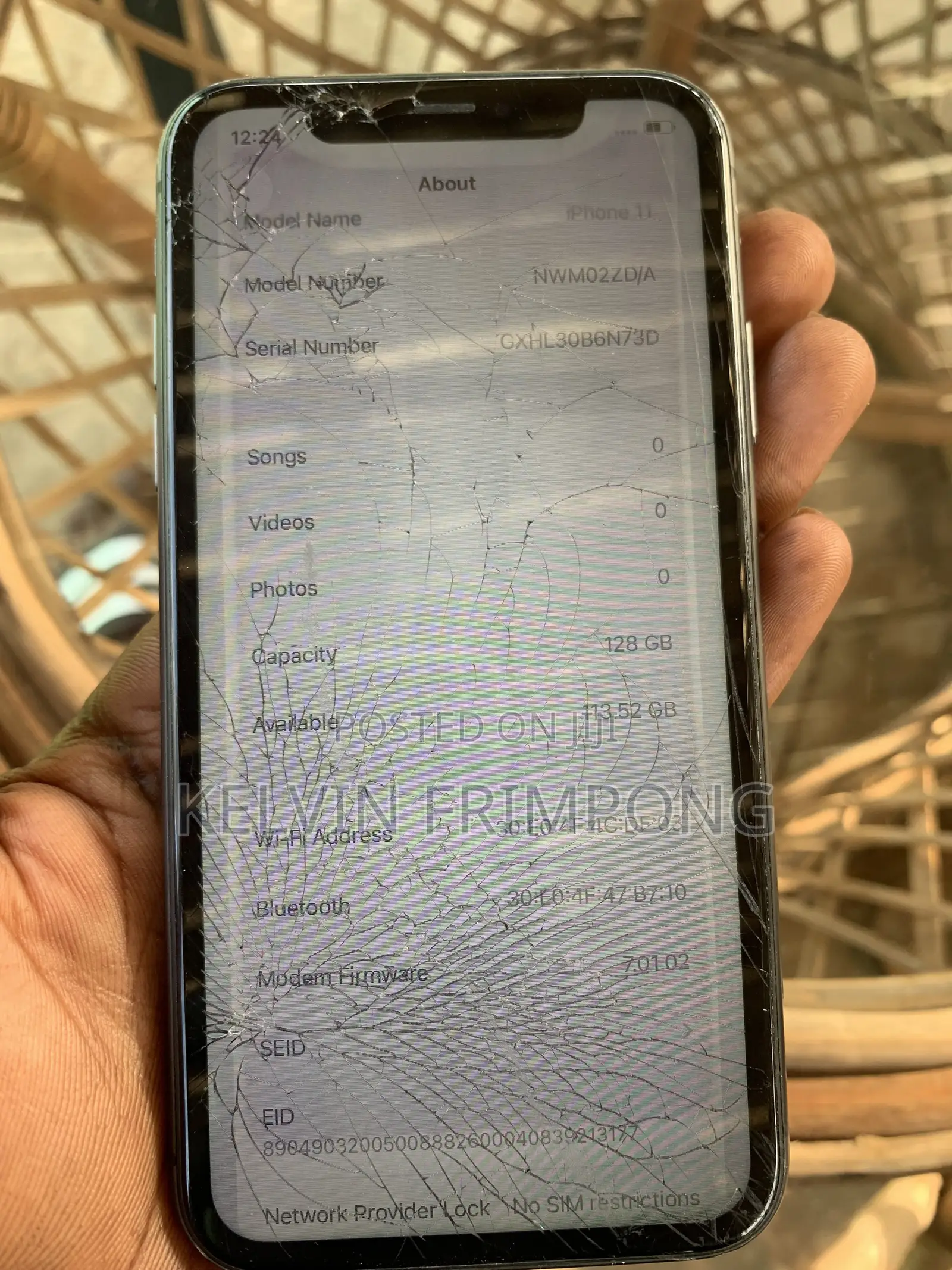 Apple iPhone 11 128 GB Black