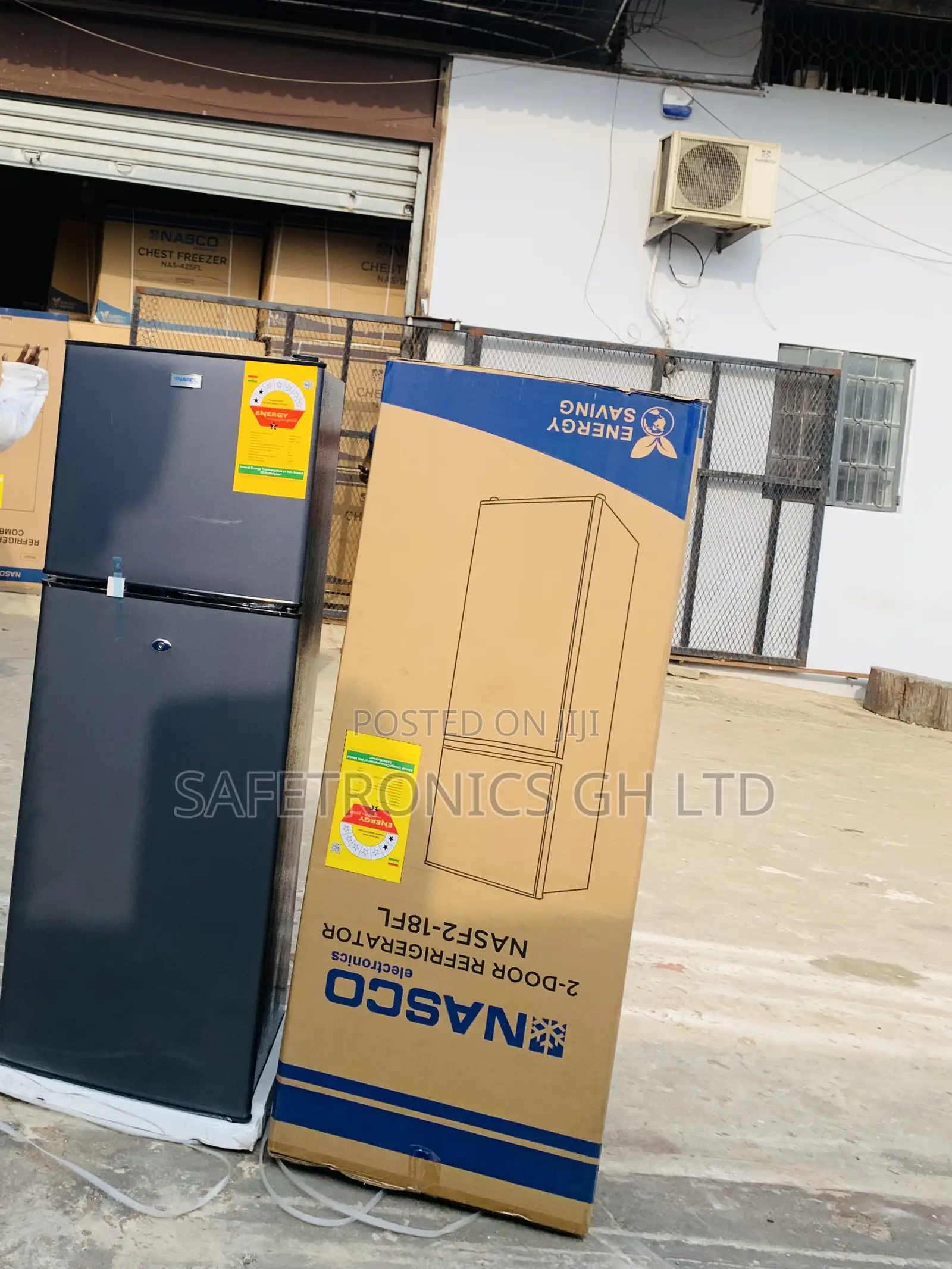Available New Nasco 158l Fridge Top Mounted Freezer [Nasf2-18fl]