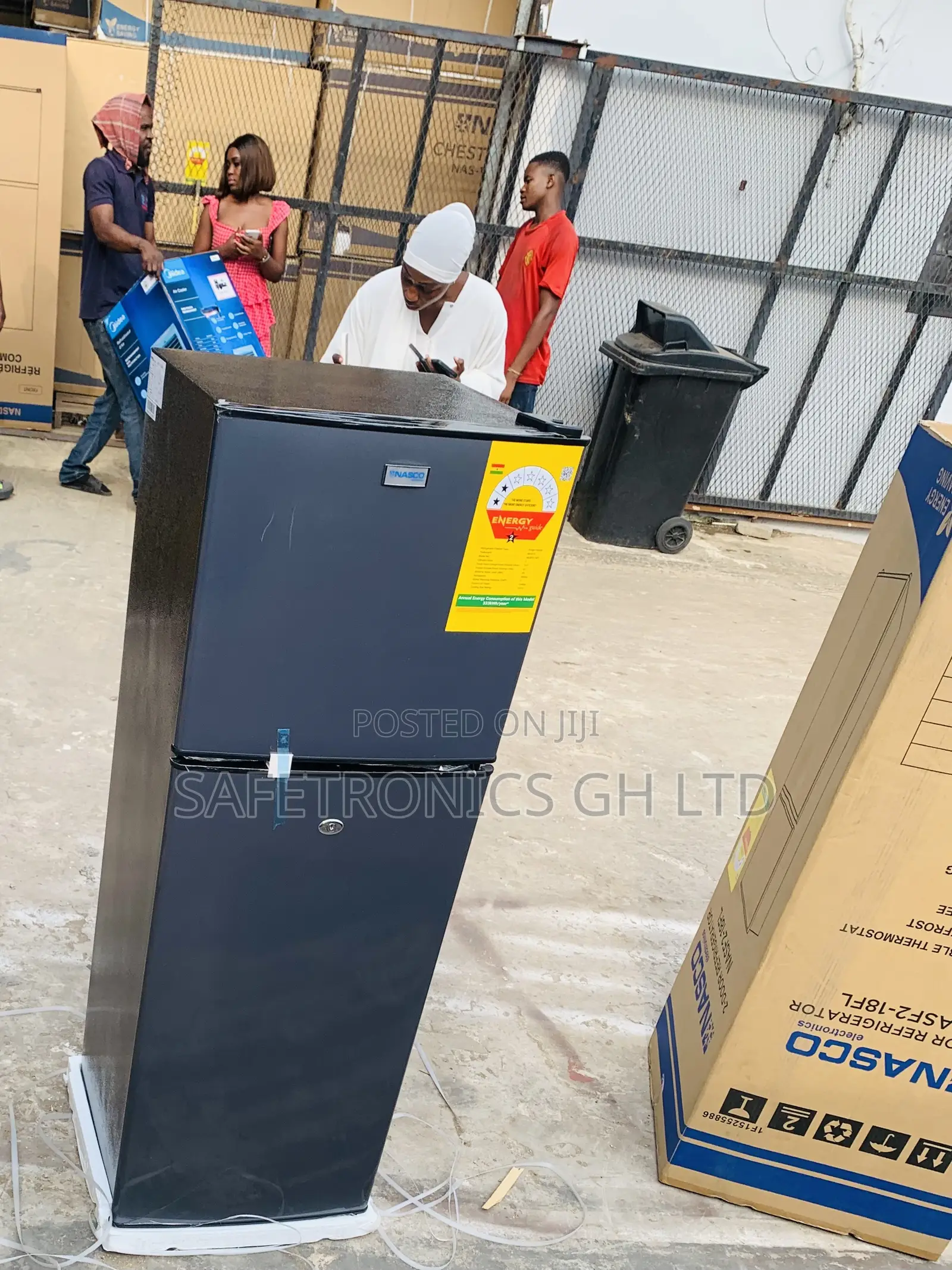 Get Brand New Nasco 158l Fridge Top Mounted Freezer [Nasf2-18fl]