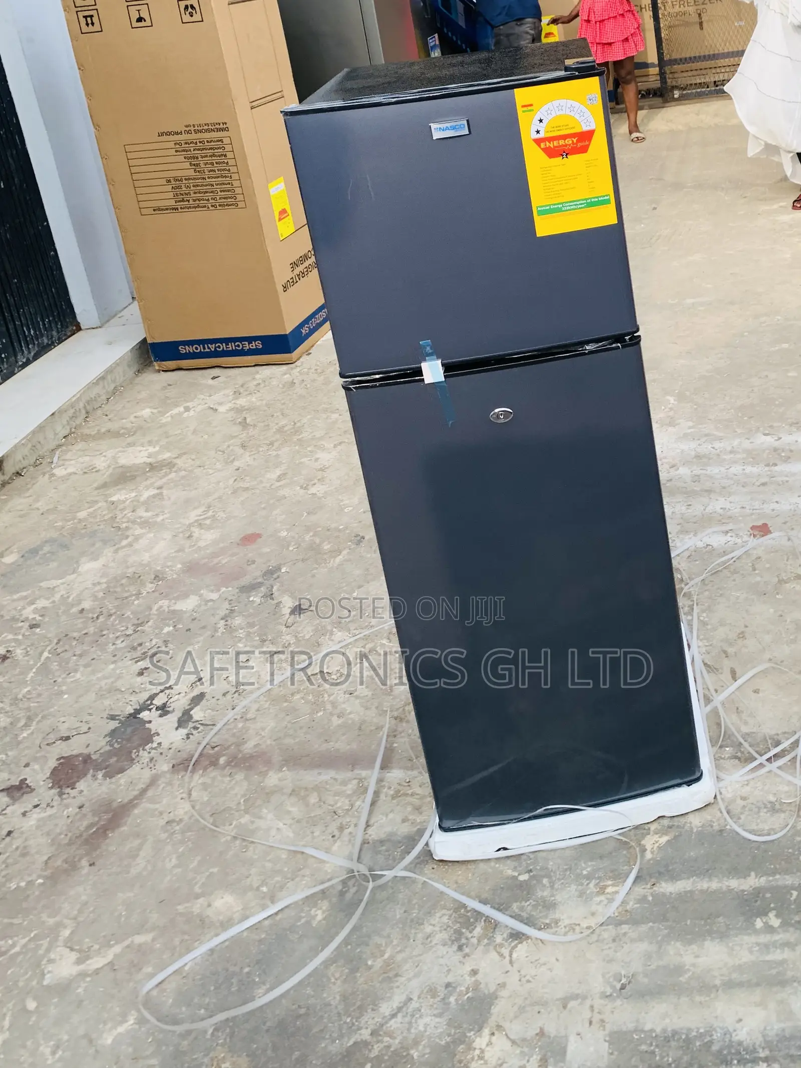 Exclusive Sleek Nasco 158l Fridge Top Mounted Freezer [Nasf2-18fl]