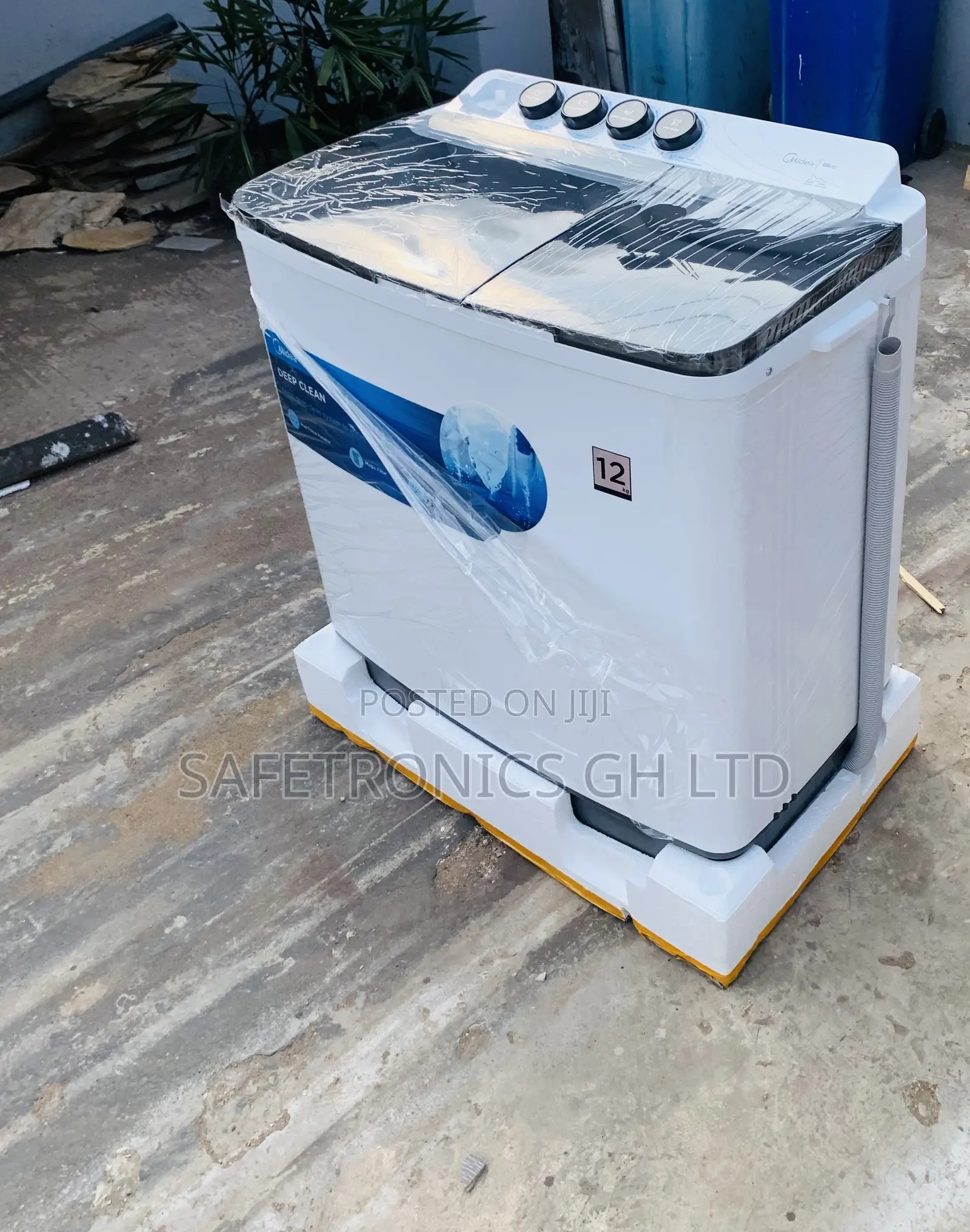 Just Purchase Twin Tub Washing Machine 12Kg, White