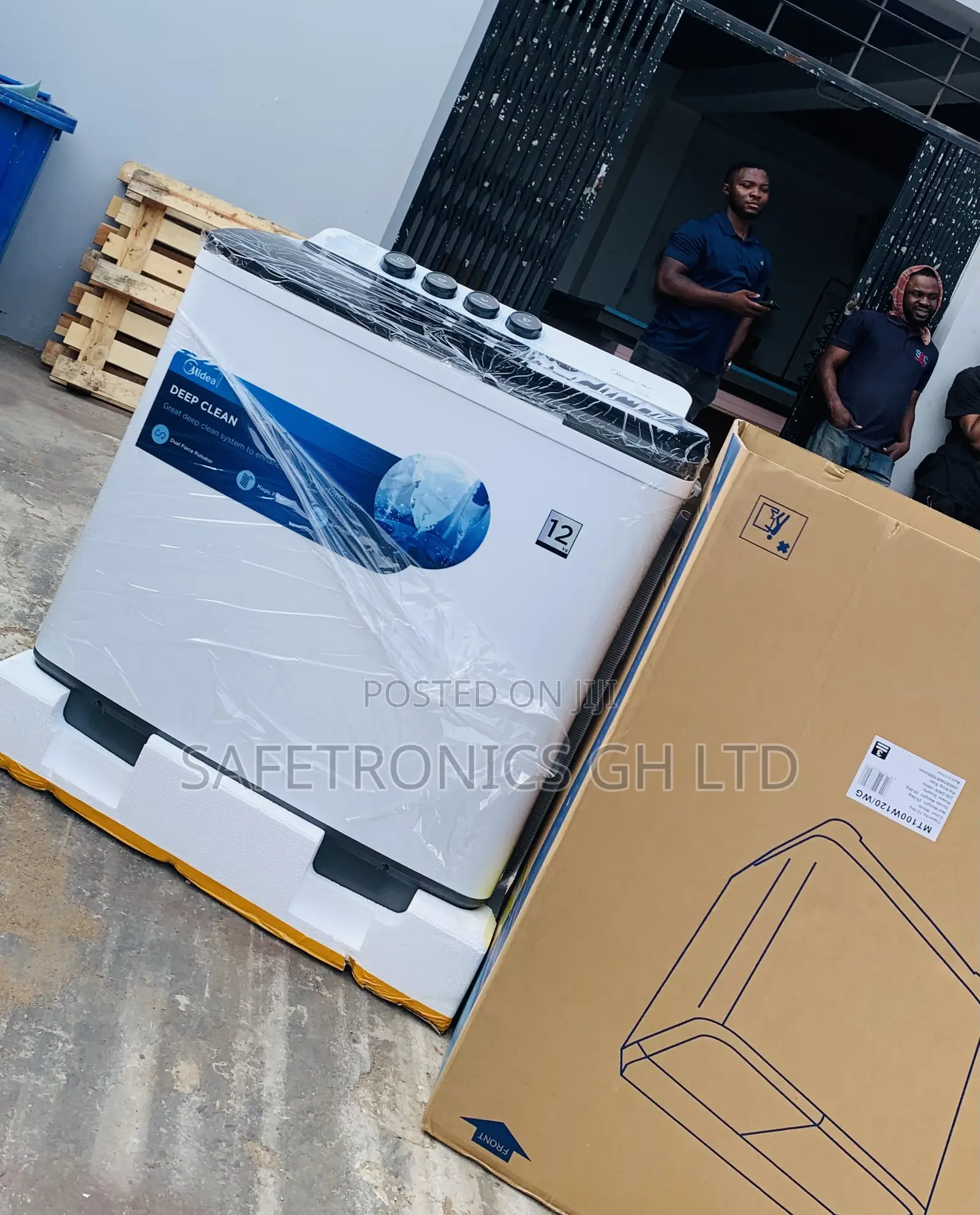 Just Purchase Twin Tub Washing Machine 12Kg, White