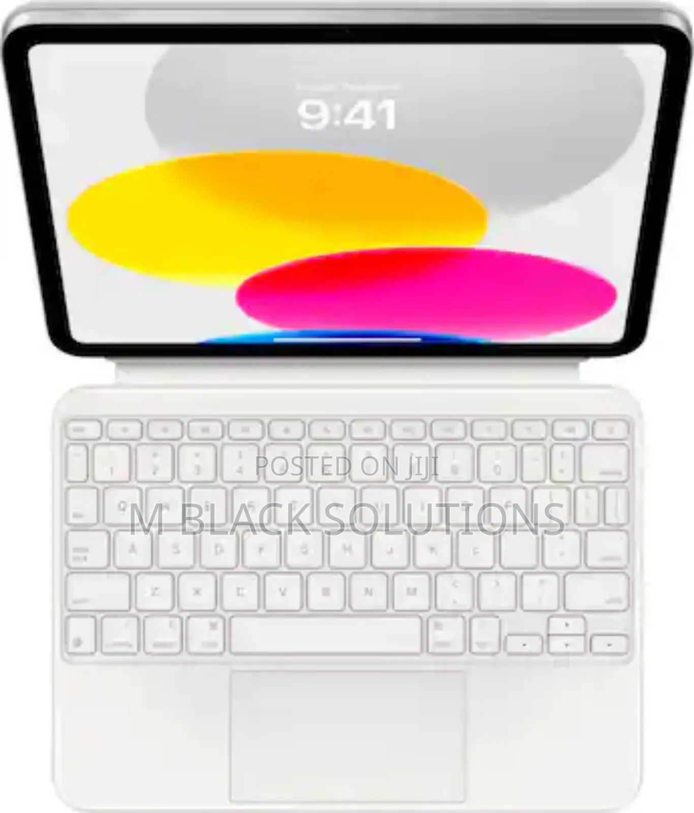 Apple - Magic Keyboard Folio for iPad (A16) - White