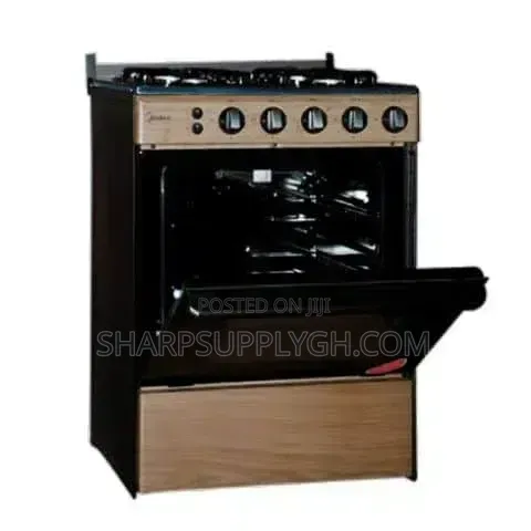 Midea 4 Burner Gas Cooker With Grill