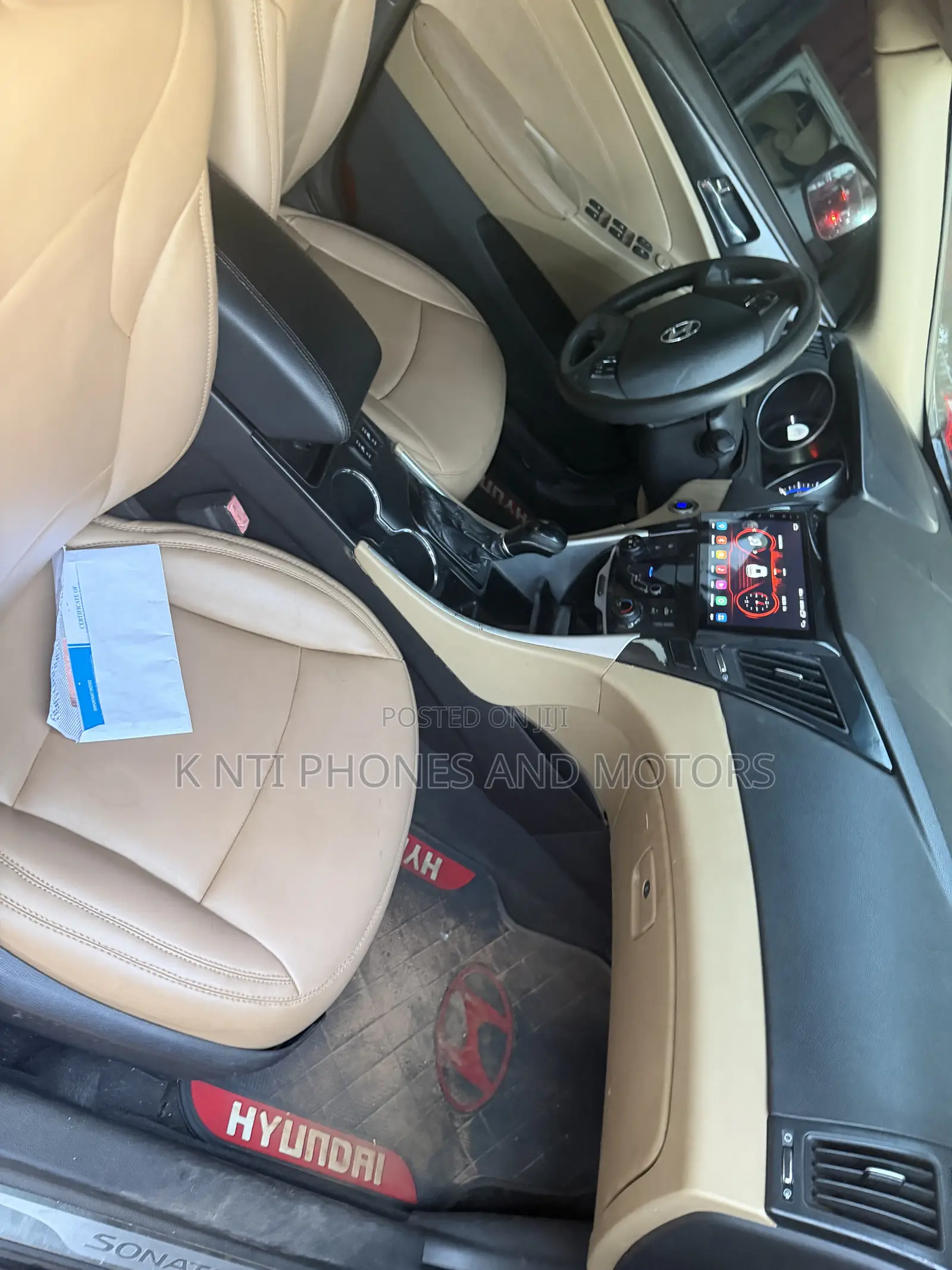 Hyundai Sonata Limited 2.0T Sedan (2.0L 4cyl 6A) 2013 Black
