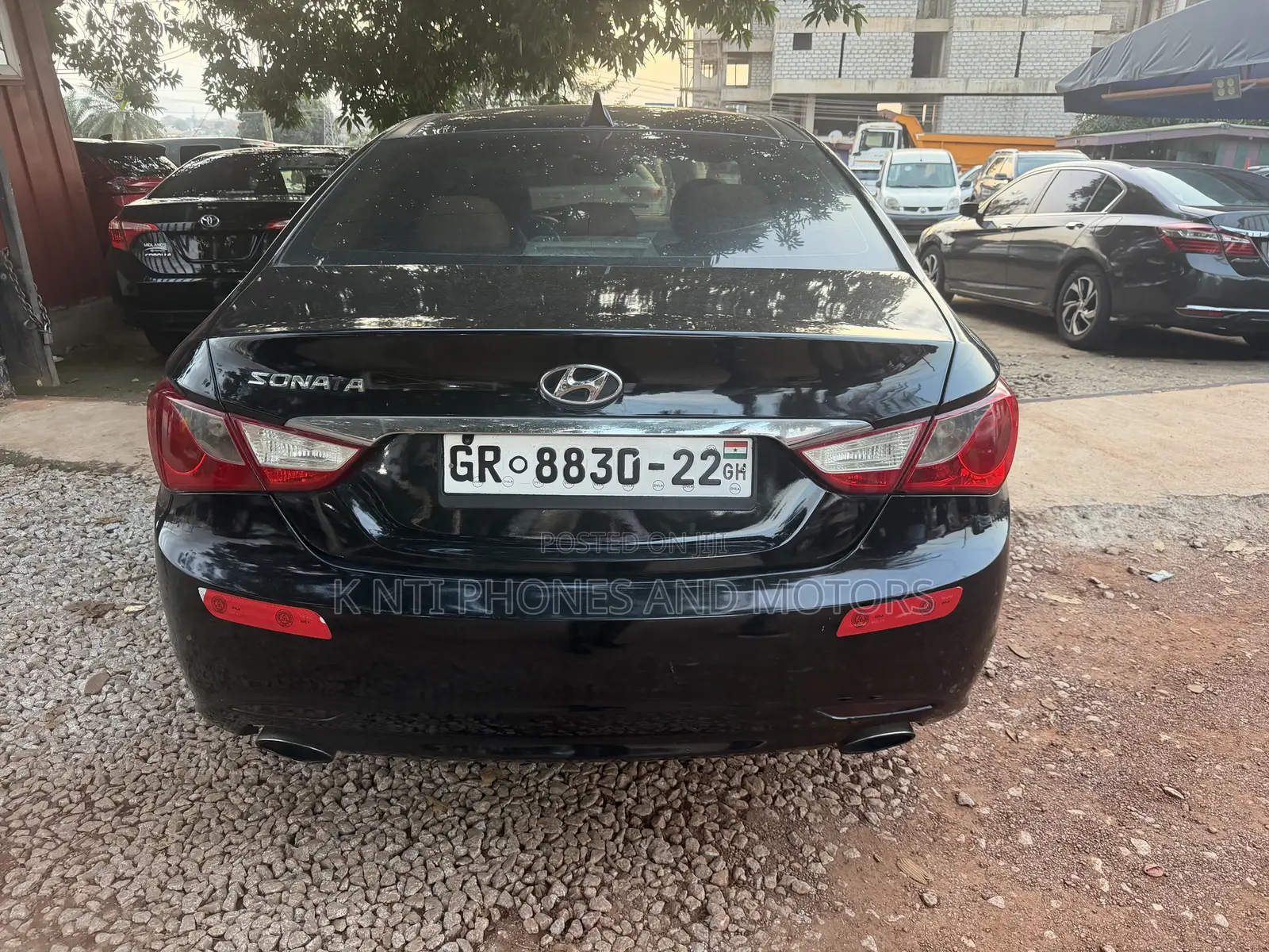 Hyundai Sonata Limited 2.0T Sedan (2.0L 4cyl 6A) 2013 Black