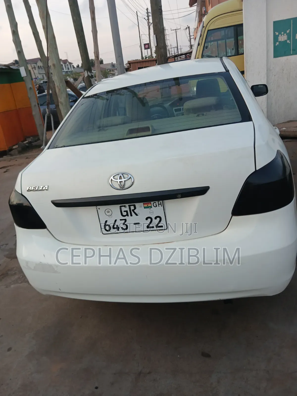 Toyota Belta 2010 White