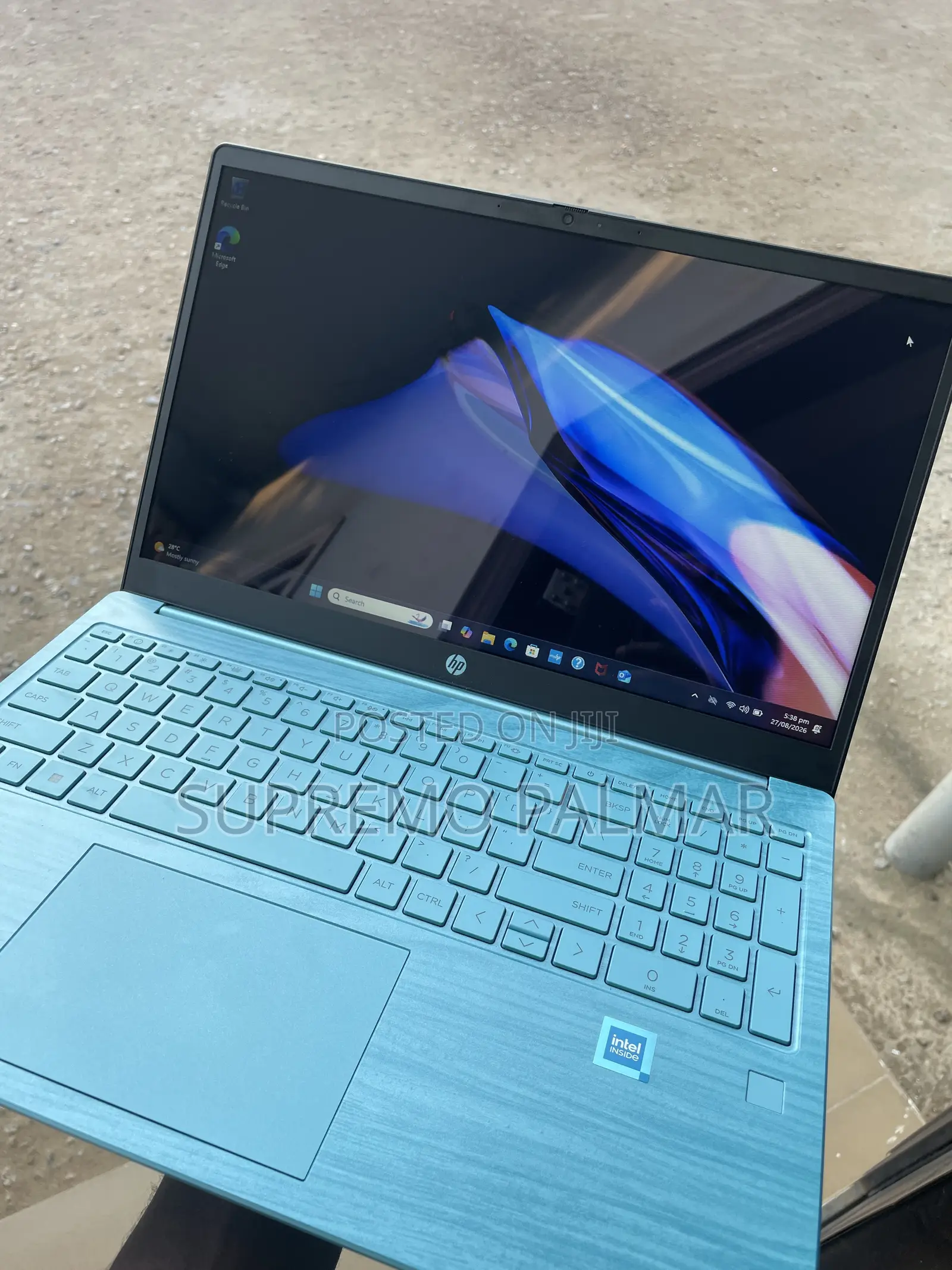 Laptop HP 4GB Intel SSD 128GB