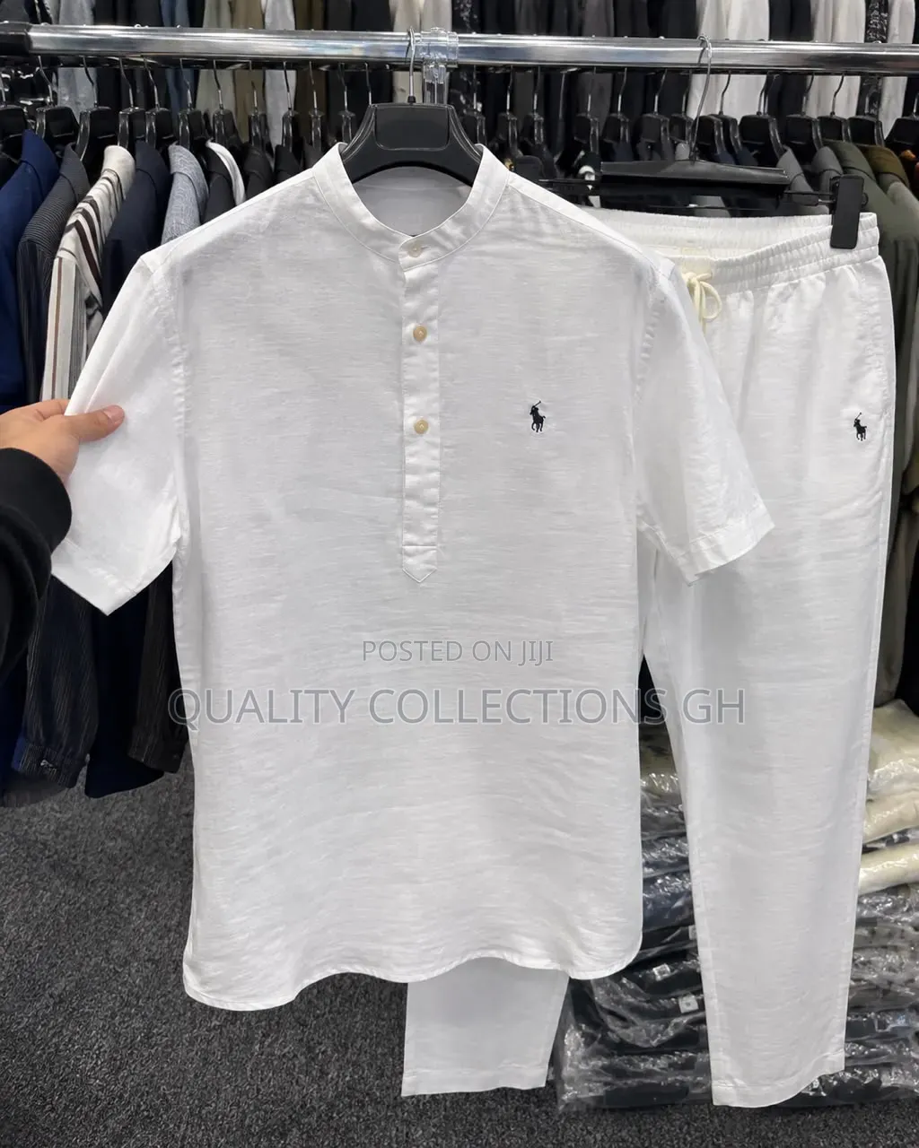 Polo Linen Top And