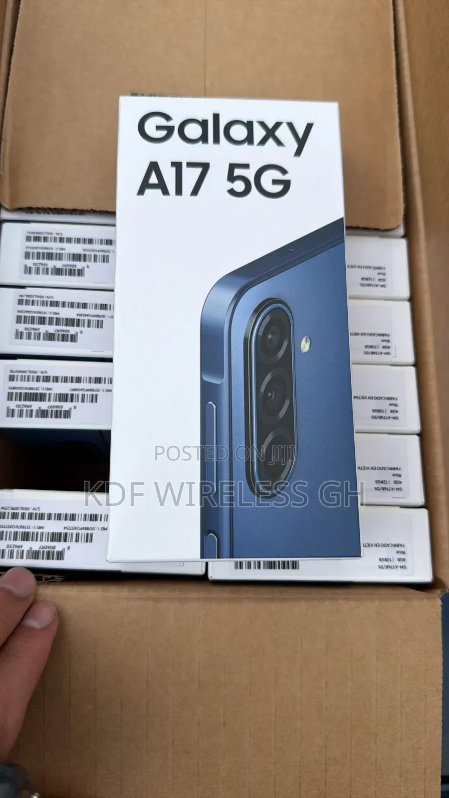New Samsung Galaxy A17 5G 256 GB Blue