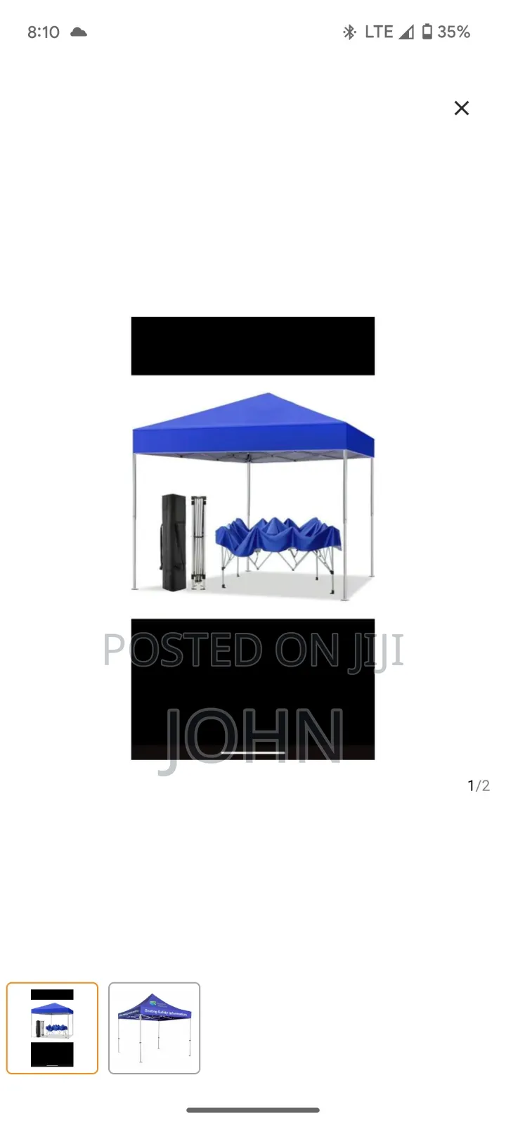 Foldable Tent