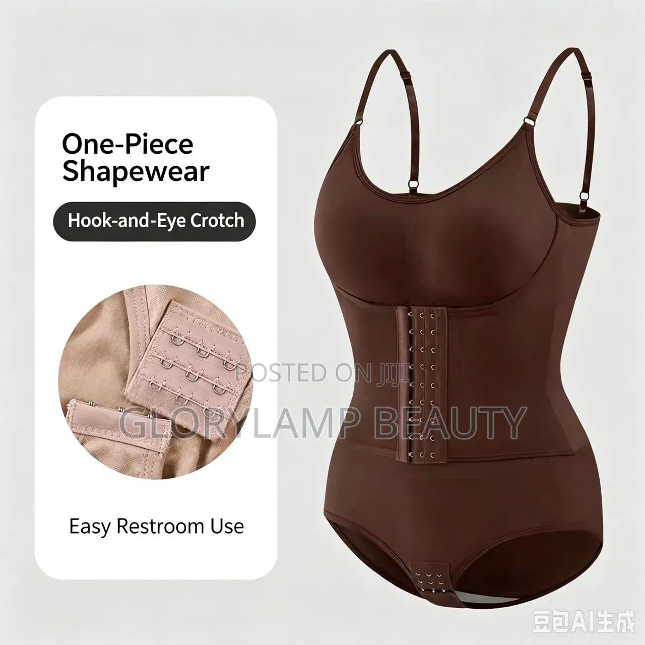 Women's Tummy Control Bodysuit Shapewear – Row Hook Abdomen Shaper