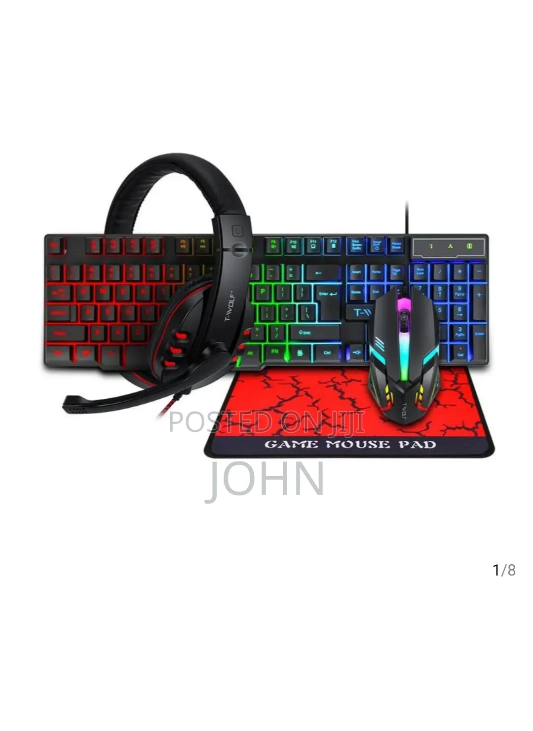 Gaming Combo Set Keyboard and Mouse