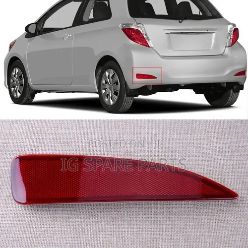 Toyota Yaris 2012-2014 Rear Bumper Reflector Light Pair