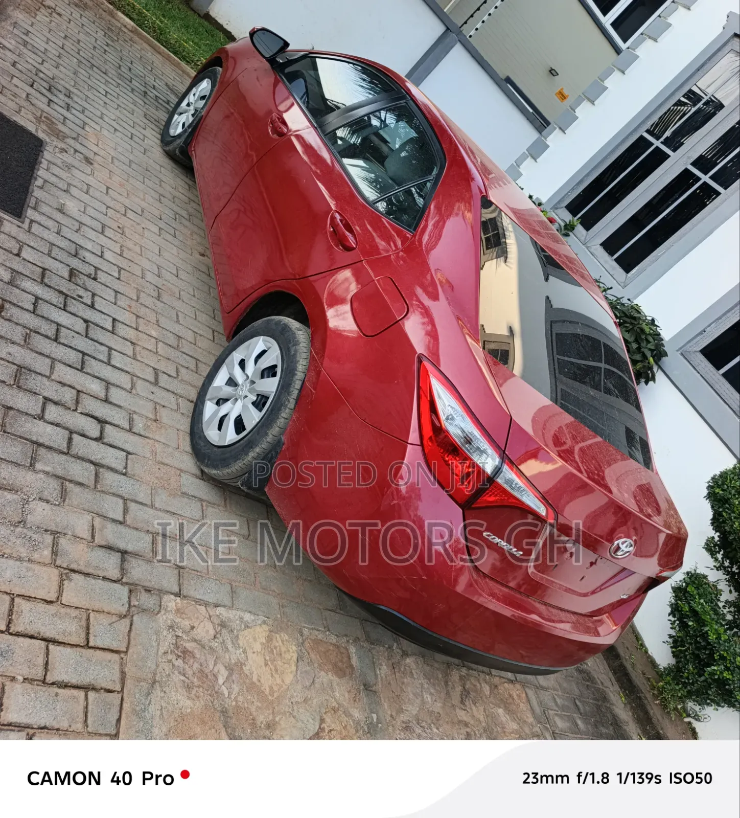 Toyota Corolla 2014 Red