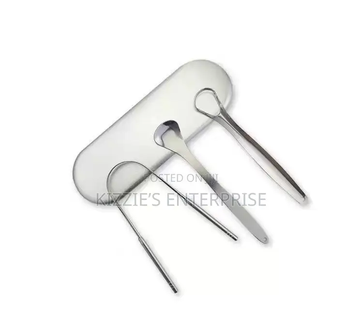 3pcs Stainless Steel Tongue Scraper