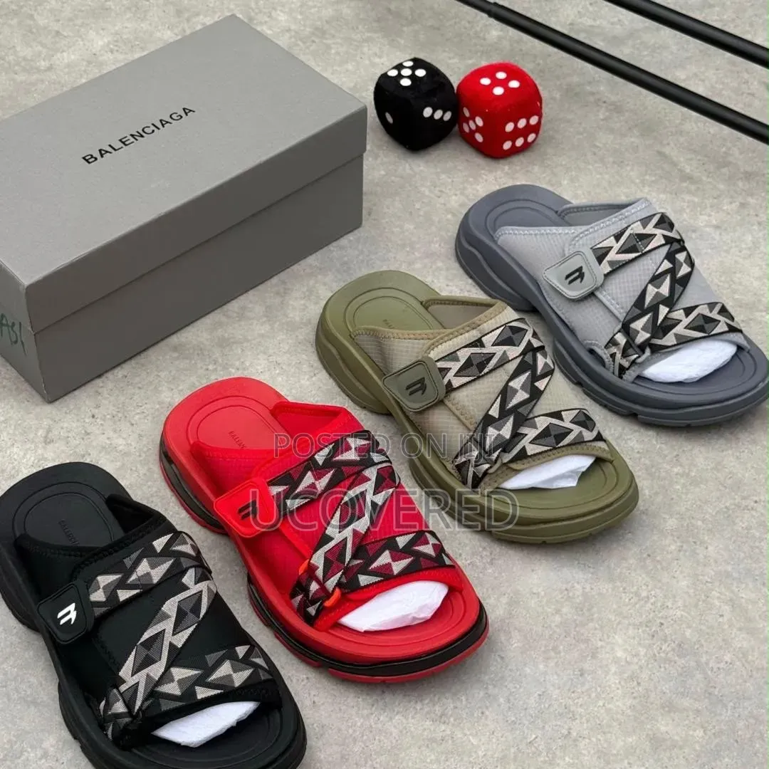 Balenciaga Multi-Way Strappy Sandals