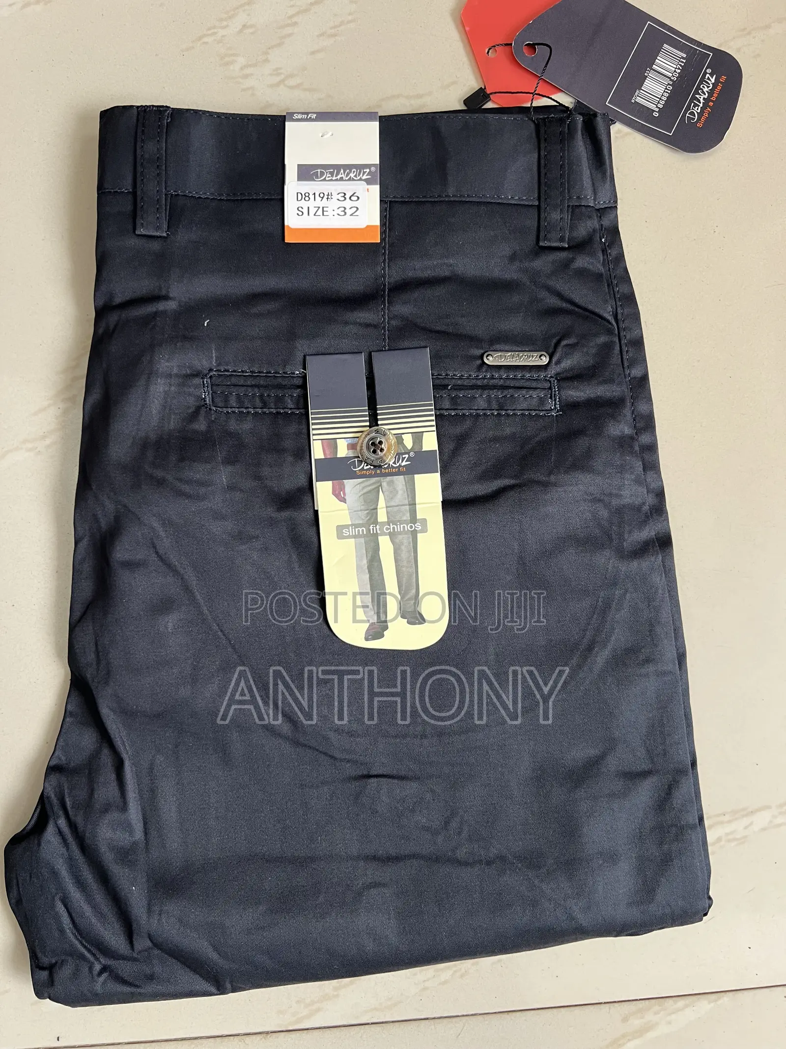Quality Men Khaki Trousers