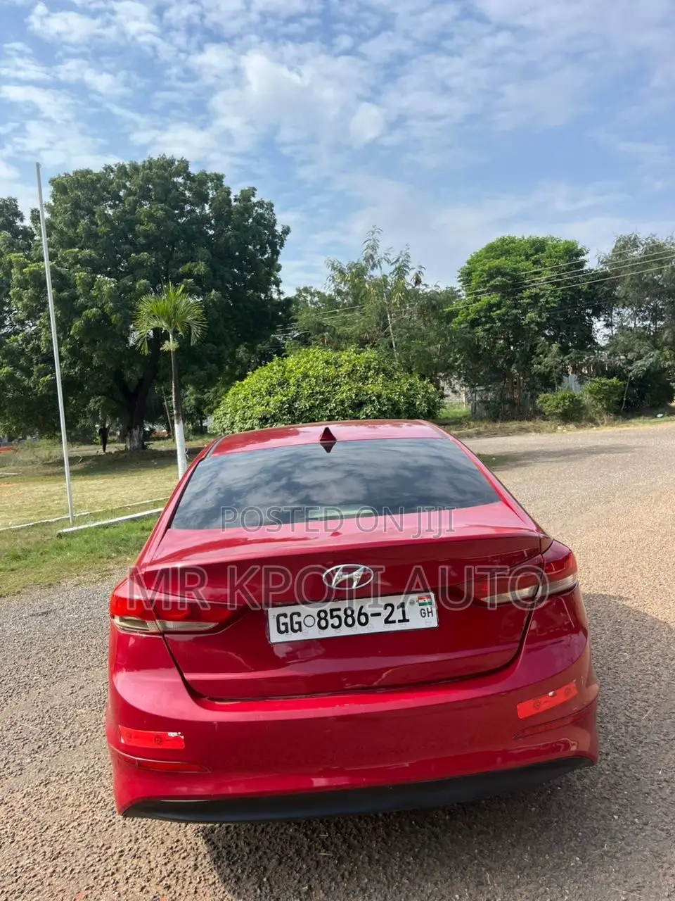 Hyundai Elantra 2017 Red