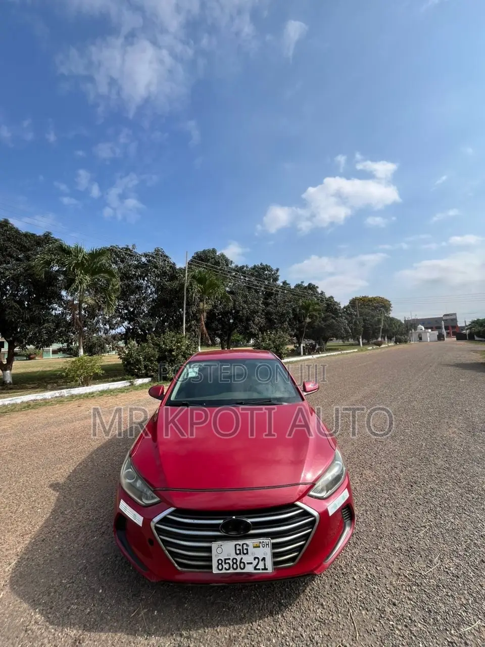 Hyundai Elantra 2017 Red
