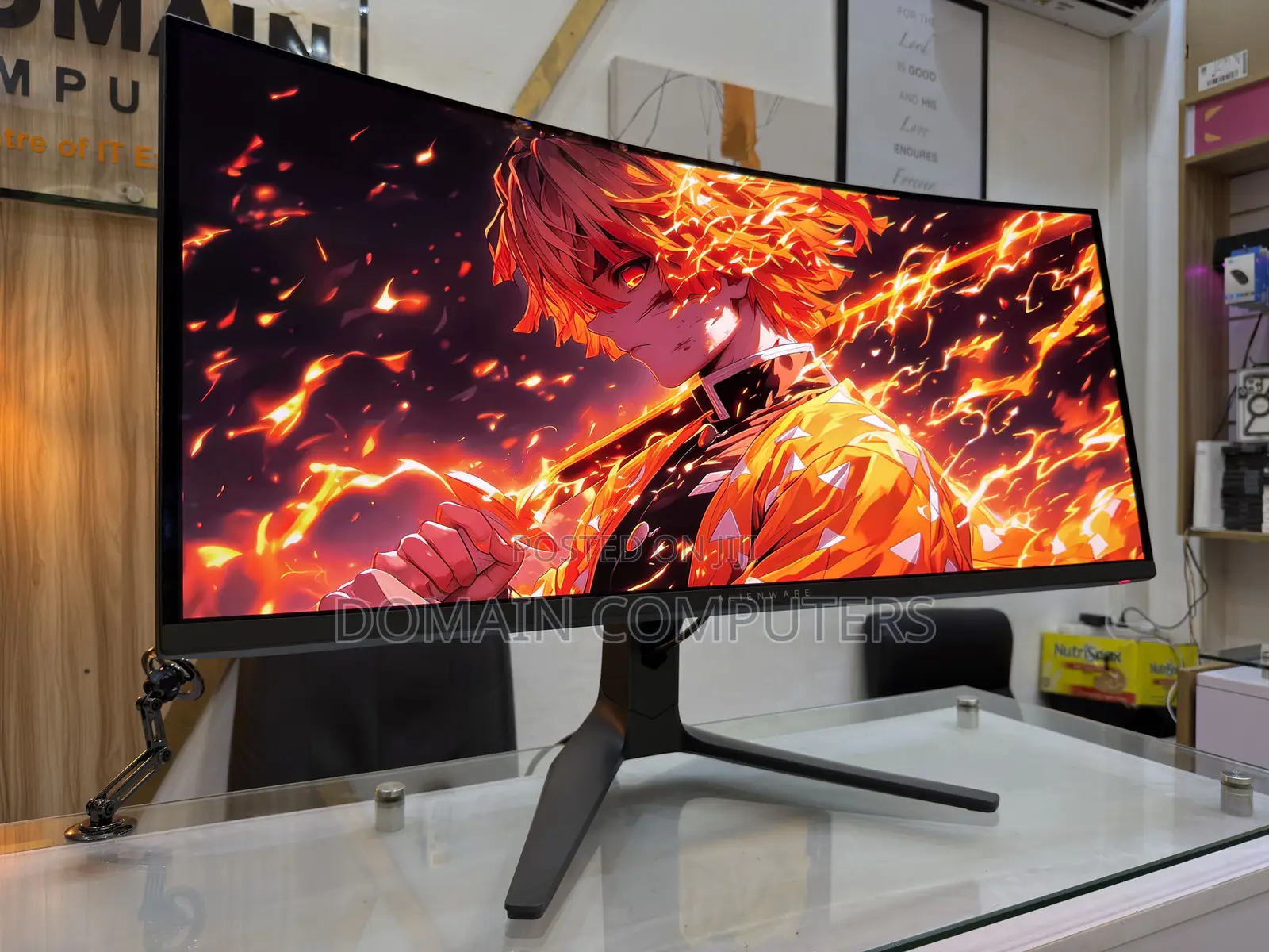 Alienware Ultrawide (Quantum Dot-Oled )34 Inches Curved