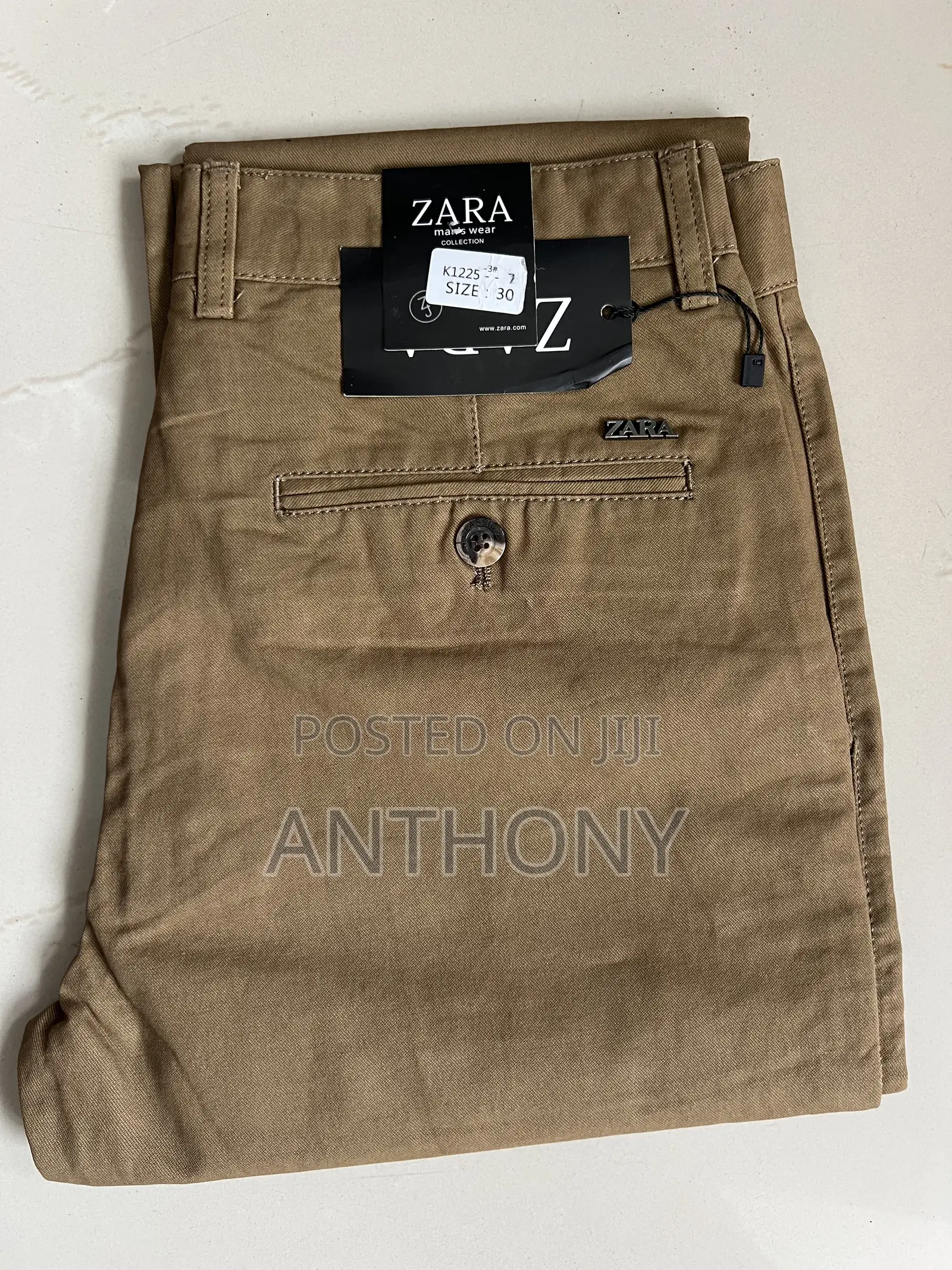 Quality Men Khaki Trousers