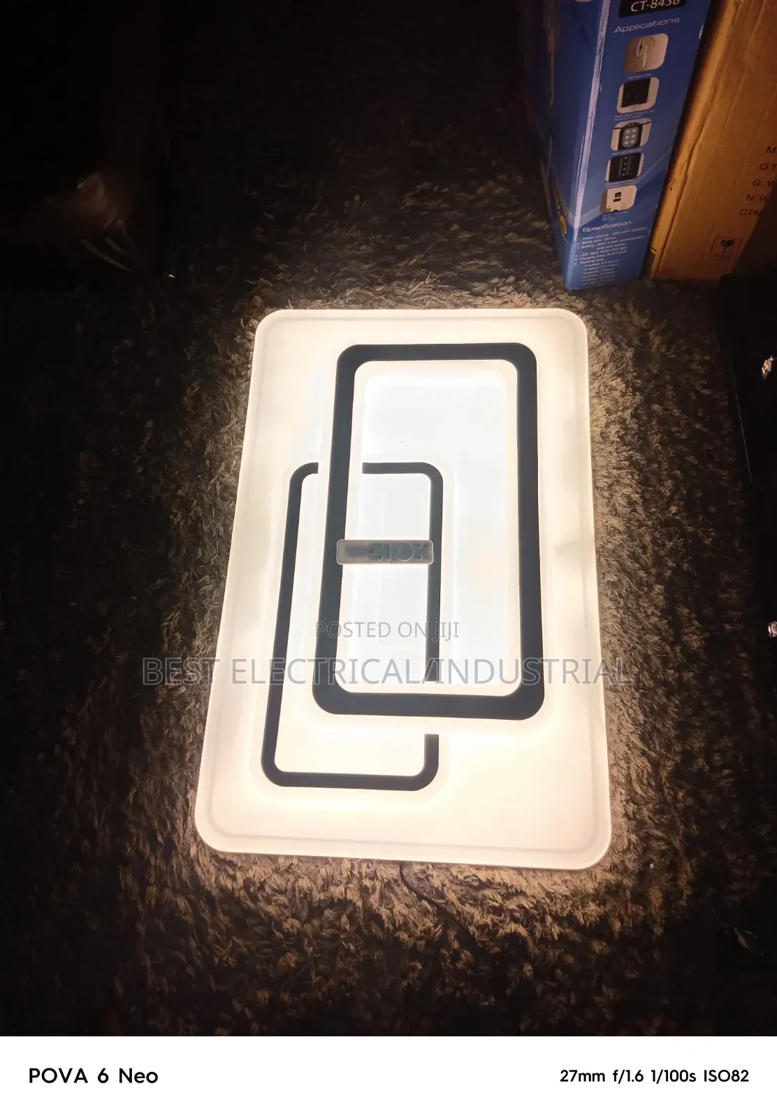 Biggest Ceiling Light With Remote Control Warm and White