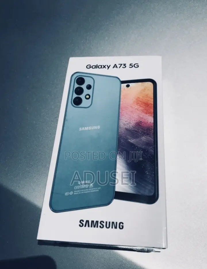 New Samsung Galaxy A73 5G 256 GB Black
