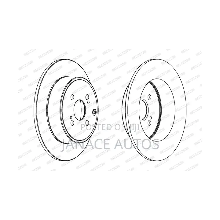 Toyota Corolla (_E12_) Mindex 1677 Rear Brake Disc