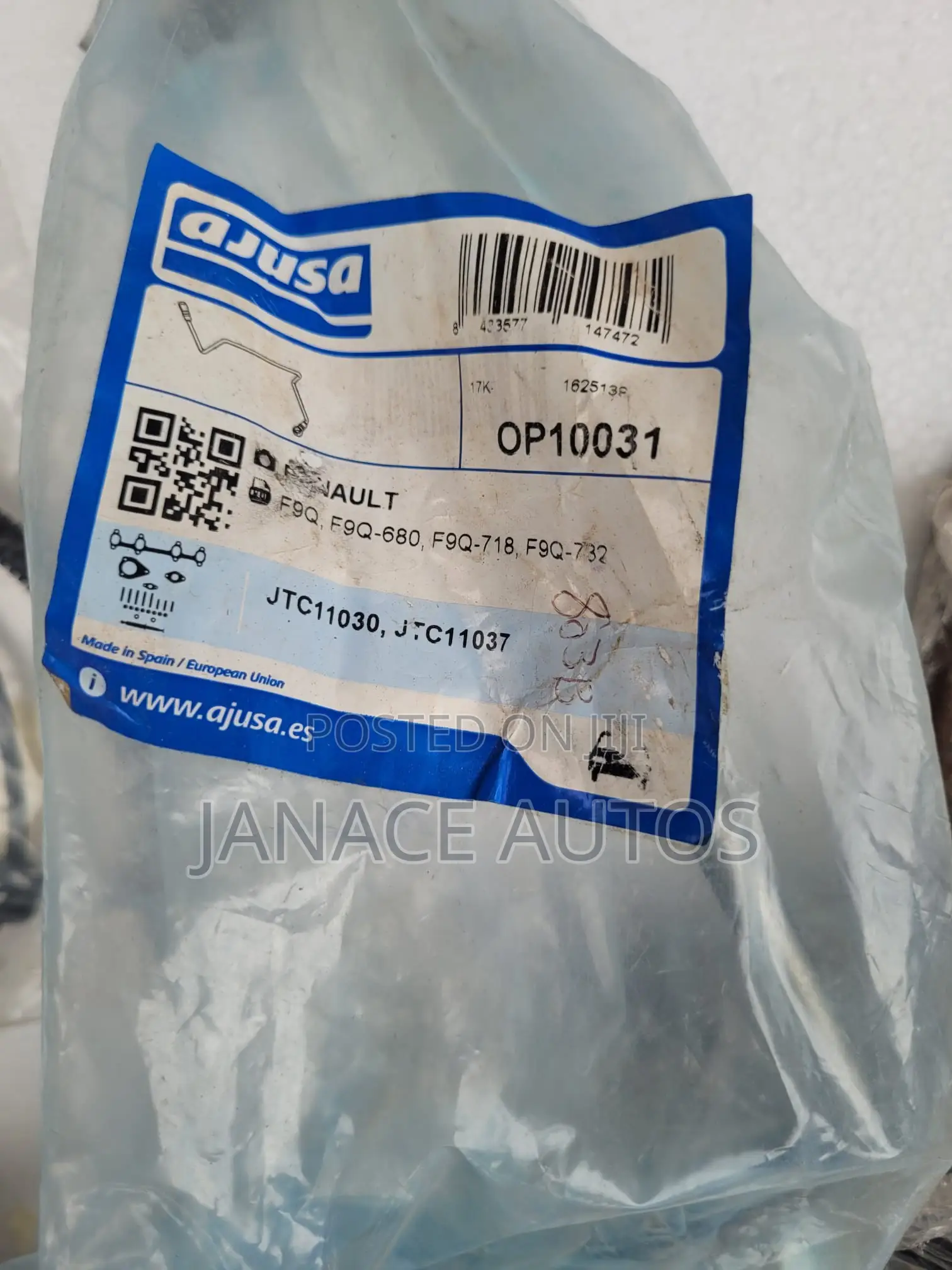 Renault Clio Kangoo Laguna Master Megane Scénic Trafic Oil Pipe Charge