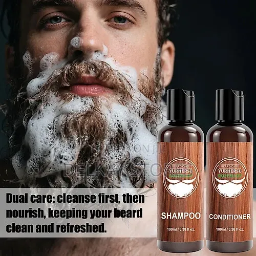 9Pcs Beard Care Kit – Complete Grooming Set