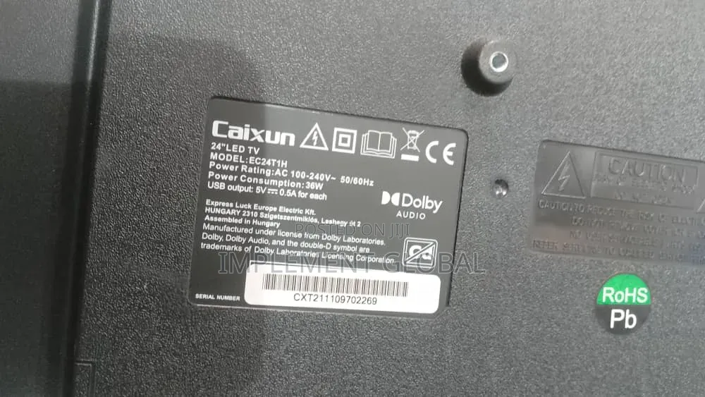 Caixun 24 Inch TV - Digital