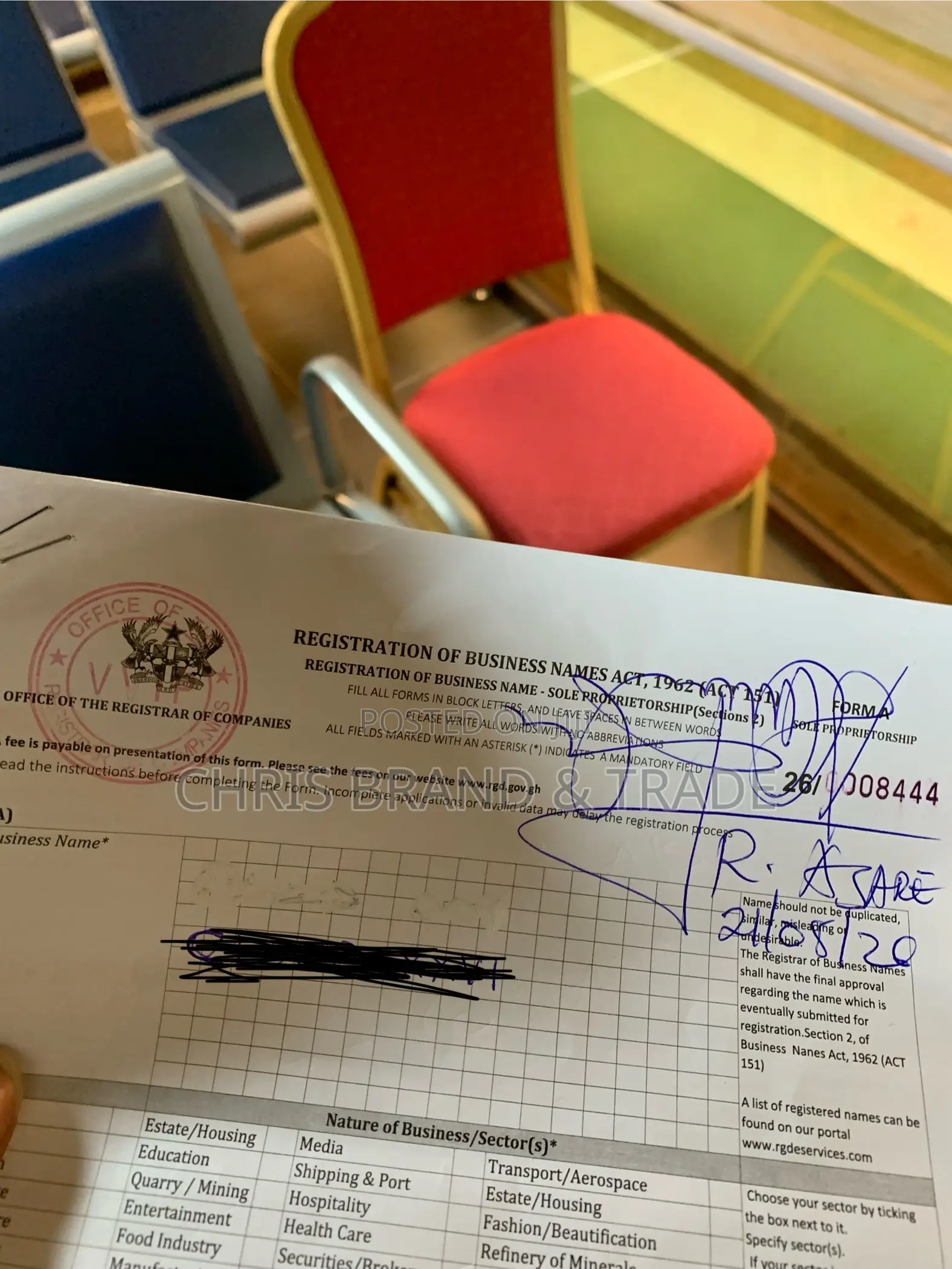 Business Certificate