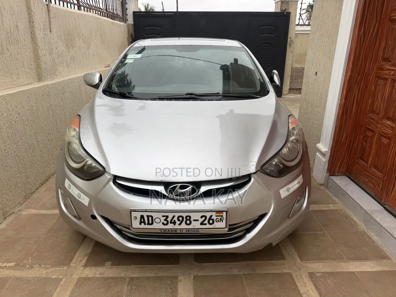 Hyundai Elantra GLS Sedan FWD (1.8L 4cyl 6M) 2013 Silver