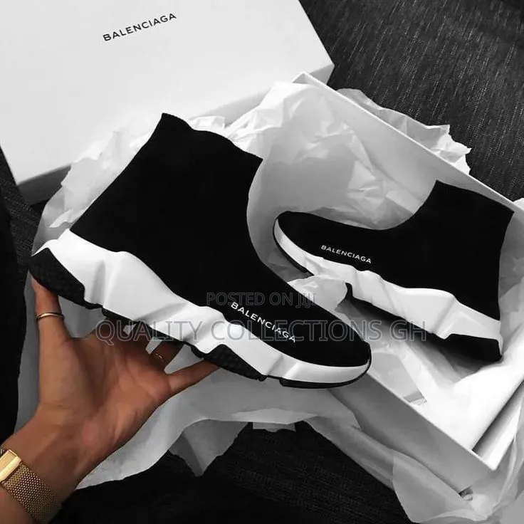 Authentic Balenciaga Black and White